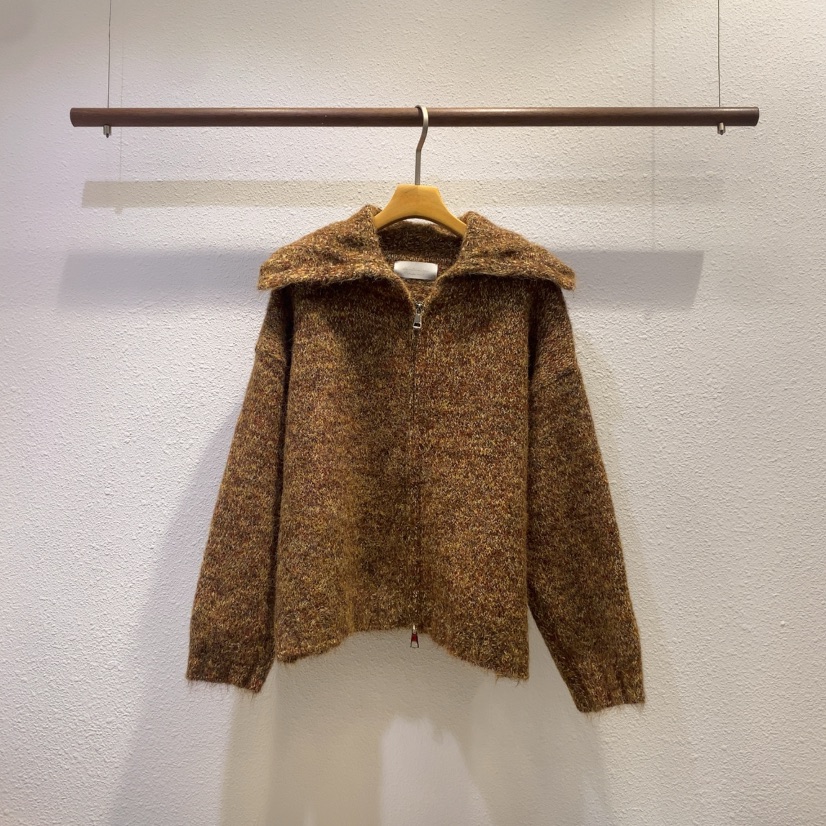DARLUZ_MI東大門㊣實拍女裝新品職業真品人氣25秋冬針織衫拉鏈DARLUZ_MI針織衫圖色5