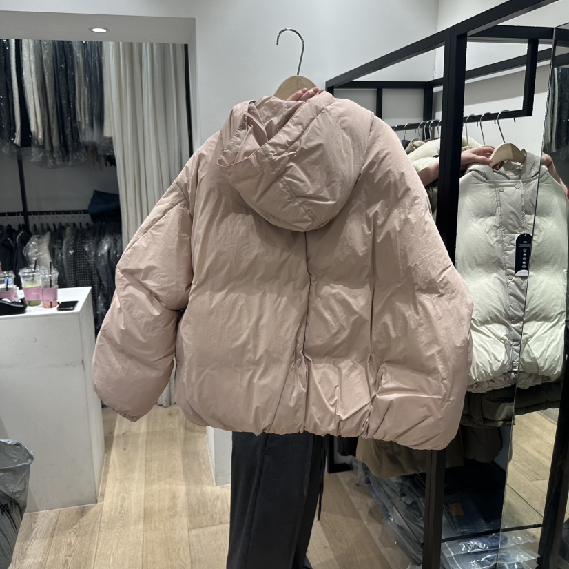 BRUNI/RICOTTA韓國代購㊣女裝新品人氣時尚職業短款羽絨服鵝BRUNI/RICOTTA短款羽絨服
