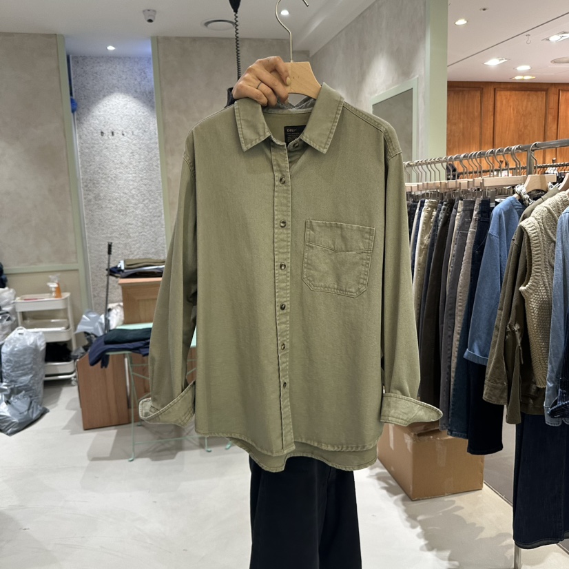 DELI JENNY東大門㊣直郵女士新款休閑25秋冬職業襯衫蕾絲衫DELI JENNY襯衫/蕾絲衫圖色3