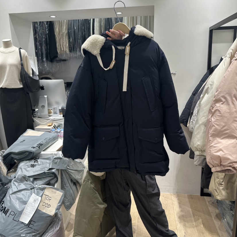 BRUNI/RICOTTA東大門㊣代購女裝新款休閑熱賣職業短款羽絨服BRUNI/RICOTTA短款羽絨服圖色2