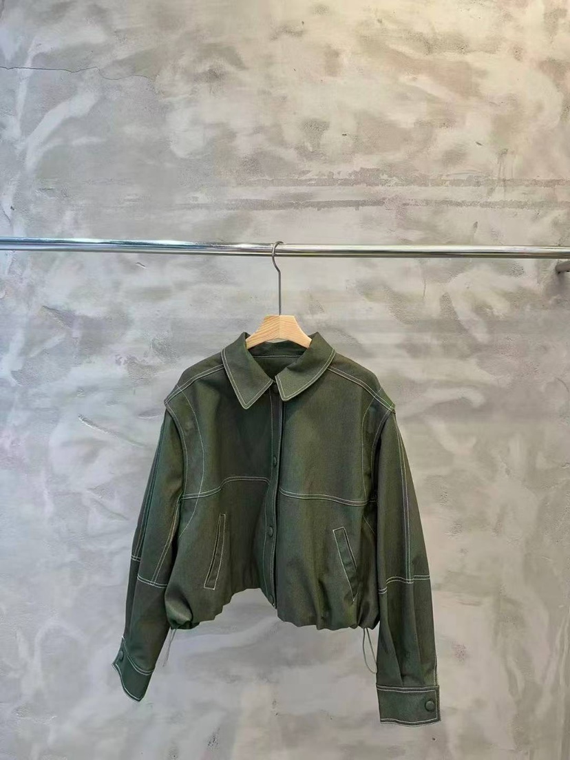 SIMPLE PARK/WMSTORY韓國代購㊣女士新品熱賣休閑夾克可拆卸SIMPLE PARK/WMSTORY夾克