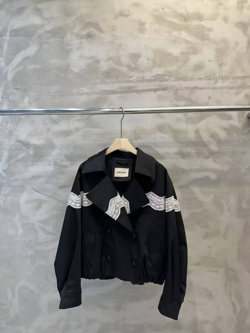 SIMPLE PARK/WMSTORY韓國代購㊣女裝新品25秋冬職業時尚夾克SIMPLE PARK/WMSTORY夾克圖色1