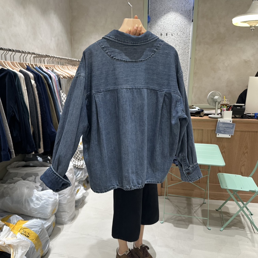 DELI JENNY韓國直郵㊣女裝新品25秋冬時尚推薦熱賣襯衫蕾絲衫DELI JENNY襯衫/蕾絲衫