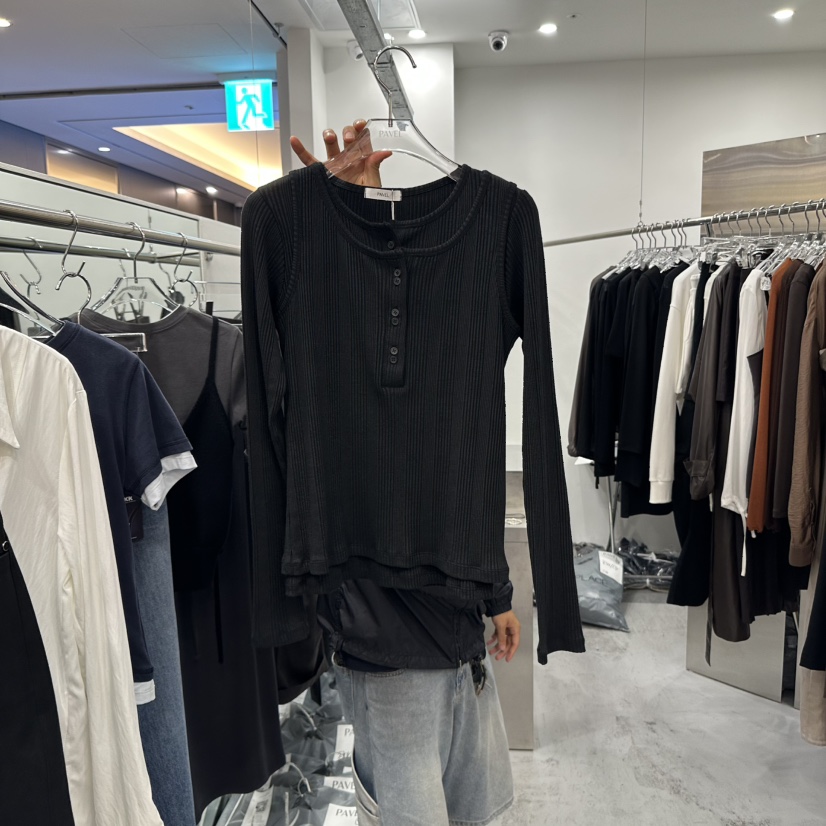 PAVEL東大門㊣直郵女士新品25秋冬真品人氣吊帶背心不含內搭PAVEL吊帶/背心圖色3