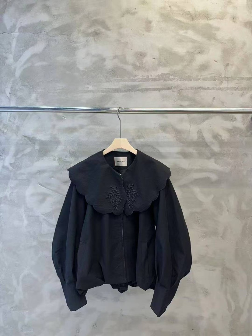 SIMPLE PARK/WMSTORY韓國直郵㊣女裝新款職業25秋冬夾克刺繡SIMPLE PARK/WMSTORY夾克圖色3