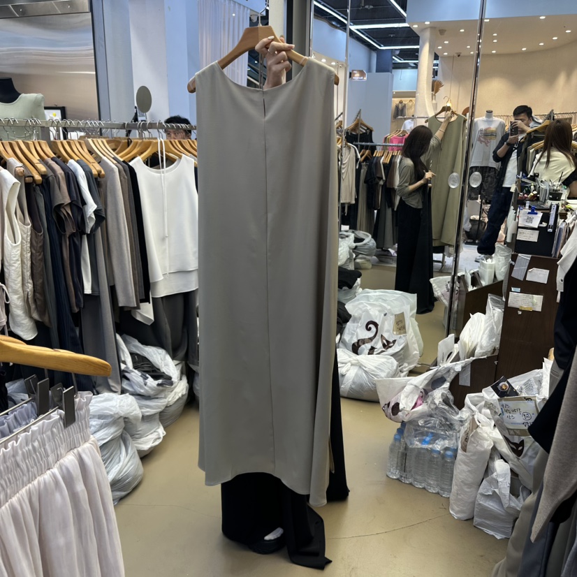 SANS韓國代購㊣女士新品25秋冬人氣真品休閑時尚職業連衣裙SANS連衣裙