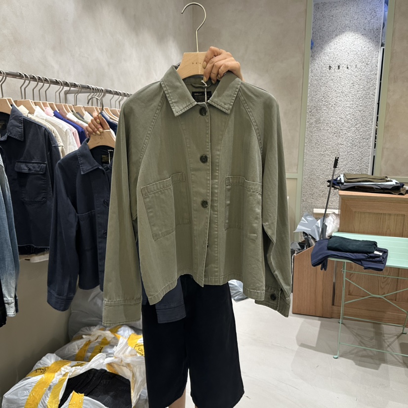 DELI JENNY韓國直郵㊣女裝新款25秋冬真品職業人氣襯衫蕾絲衫DELI JENNY襯衫/蕾絲衫圖色2