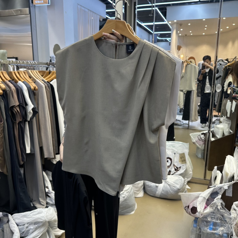 SANS韓國代購㊣女裝新品熱賣時尚推薦休閑職業25秋冬人氣馬甲SANS馬甲圖色1
