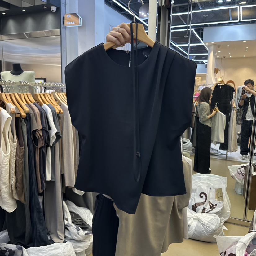 SANS韓國代購㊣女裝新品熱賣時尚推薦休閑職業25秋冬人氣馬甲SANS馬甲圖色3