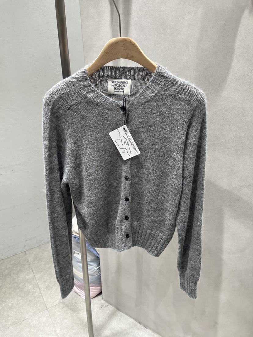 EVERCOMMERCE METICULOUSLY DESIGNED東大門㊣實拍女裝新品25秋冬針織衫羊駝EVERCOMMERCE針織衫圖色2