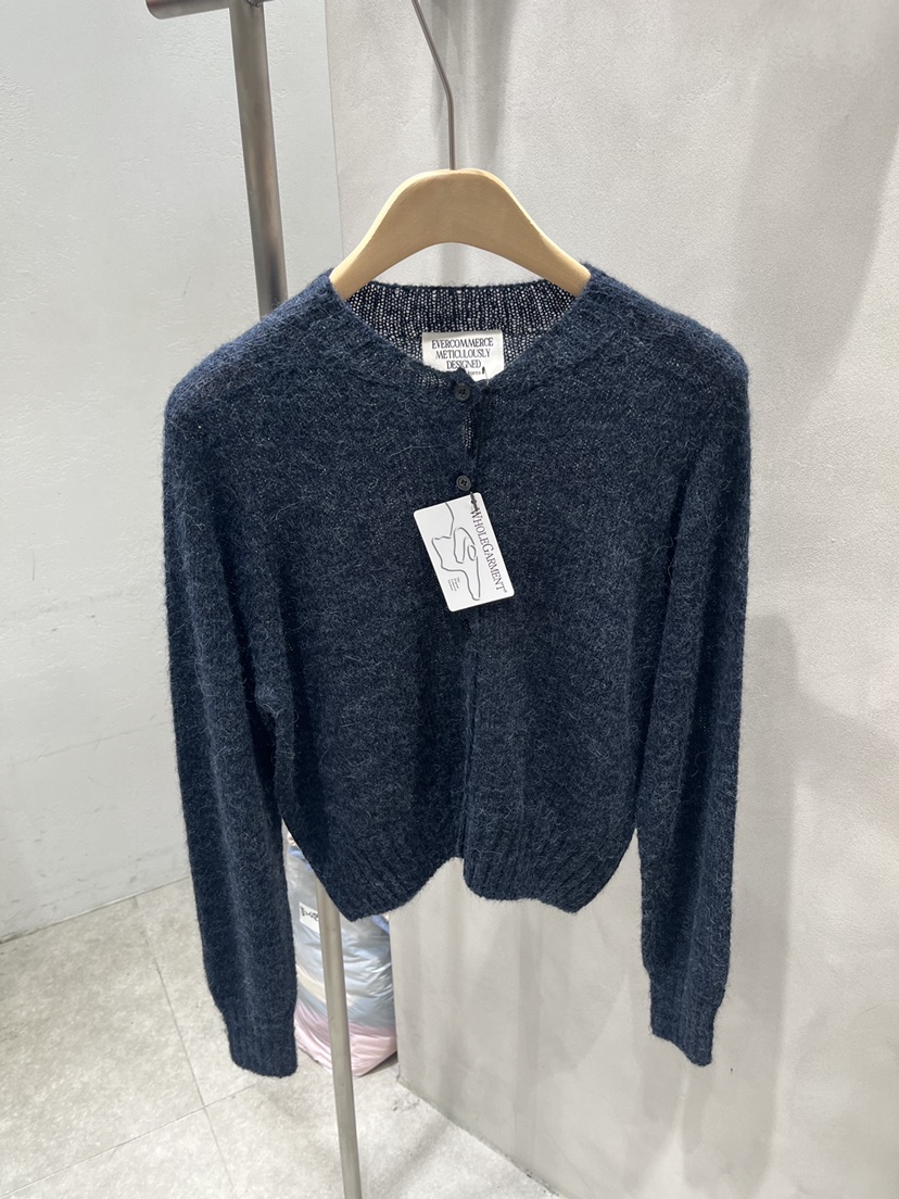 EVERCOMMERCE METICULOUSLY DESIGNED東大門㊣實拍女裝新品25秋冬針織衫羊駝EVERCOMMERCE針織衫圖色3
