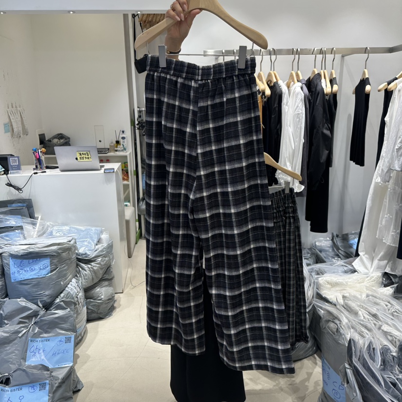 RICH SISTER韓國直郵㊣女士新款真品人氣25秋冬熱賣休閑褲RICH SISTER休閑褲