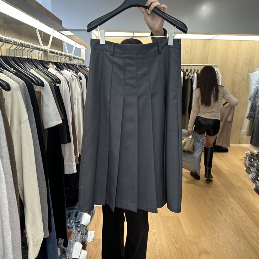 LEFANCY韓國直郵㊣女士新品人氣時尚推薦休閑真品職業25秋冬長裙LEFANCY長裙圖色1