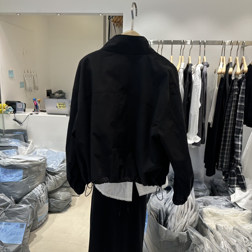 RICH SISTER韓國直郵㊣女裝新款時尚25秋冬真品夾克不含內搭RICH SISTER夾克