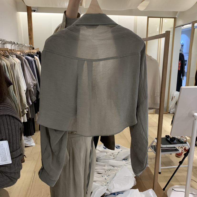 THE MUI韓國代購㊣女士新品熱賣休閑職業襯衫蕾絲衫羊毛衫THE MUI襯衫/蕾絲衫