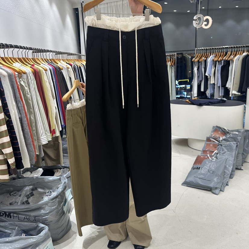 TREND SELLER/G韓國代購㊣女士新品25秋冬休閑職業休閑褲G/TREND SELLER休閑褲圖色2