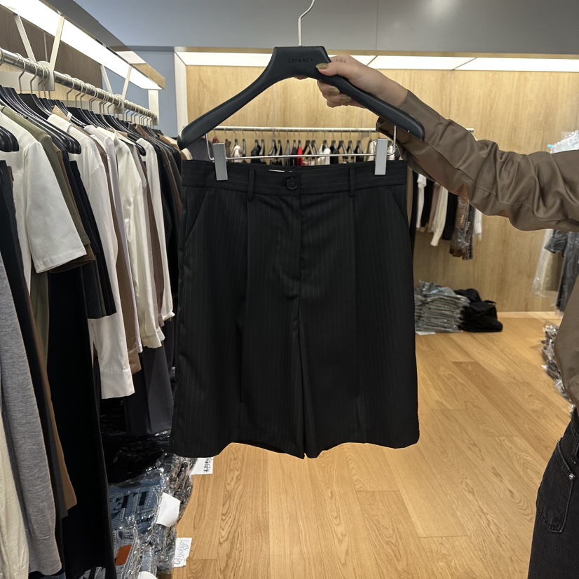 LEFANCY韓國代購㊣女裝新品推薦真品時尚休閑熱賣人氣25秋冬短褲LEFANCY短褲圖色2