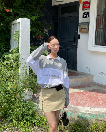 D2/A2東大門㊣代購女士新品休閑時尚職業短裙不含腰帶工裝D2/A2短裙