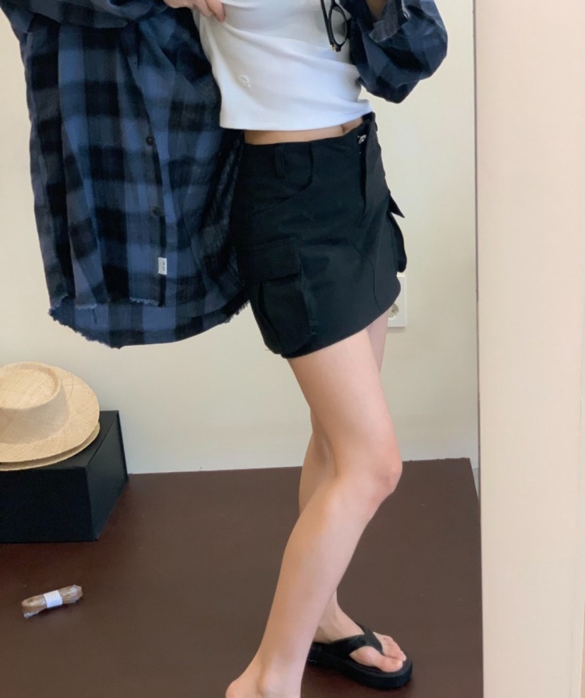 D2/A2東大門㊣代購女士新品休閑時尚職業短裙不含腰帶工裝D2/A2短裙