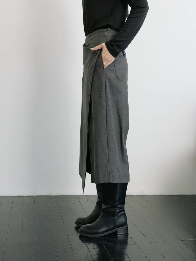 MUSHROOM EFFECT東大門㊣代購女裝新品熱賣職業真品人氣裙褲MUSHROOM EFFECT裙褲