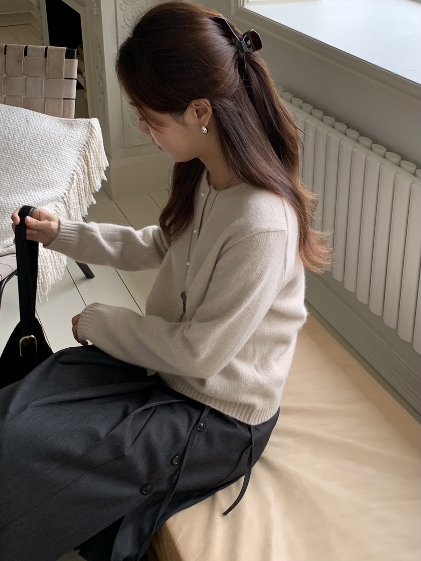 BAKING POWDER東大門㊣代購女士新款真品休閑人氣毛衣浣熊BAKING POWDER毛衣