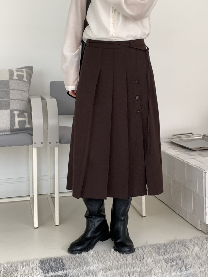 BAKING POWDER東大門㊣代購女士新品休閑熱賣半身裙中短裙BAKING POWDER半身裙/中短裙
