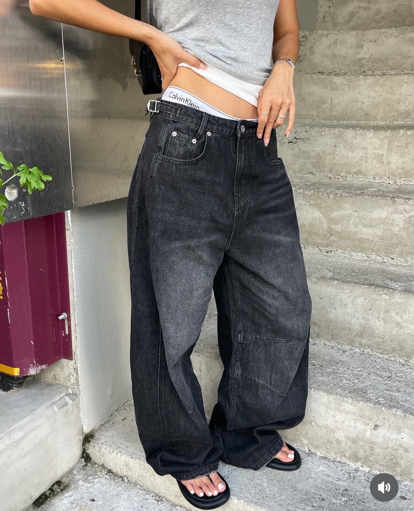 D2/A2韓國直郵㊣女士新款休閑推薦25秋冬熱賣職業人氣牛仔褲D2/A2牛仔褲