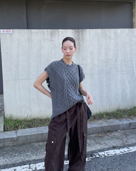 D2/A2韓國代購㊣女裝新品真品時尚人氣休閑25秋冬熱賣針織衫D2/A2針織衫