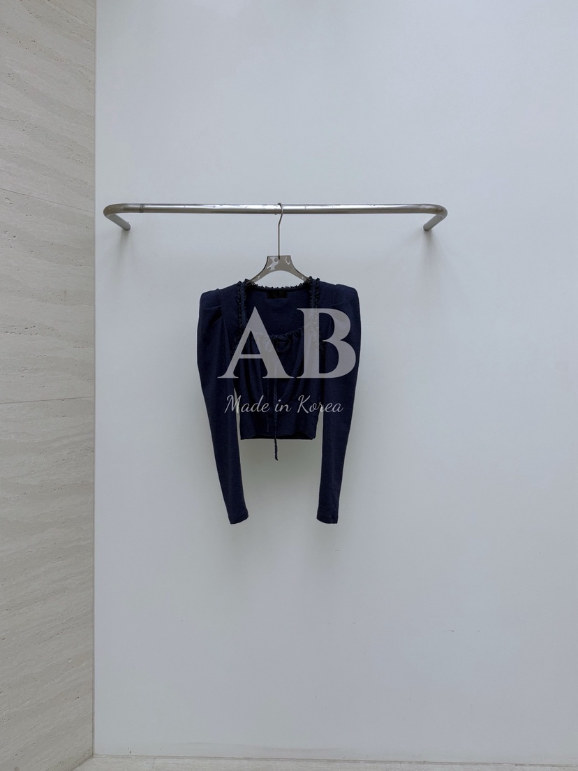 AB韓國代購㊣女士新品真品25秋冬推薦休閑職業時尚熱賣長袖T恤AB長袖T恤圖色2