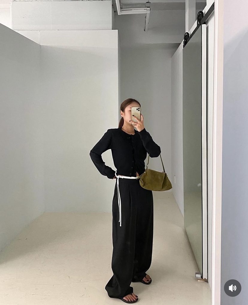 D2/A2韓國直郵㊣女裝新品真品熱賣推薦職業25秋冬休閑休閑褲D2/A2休閑褲