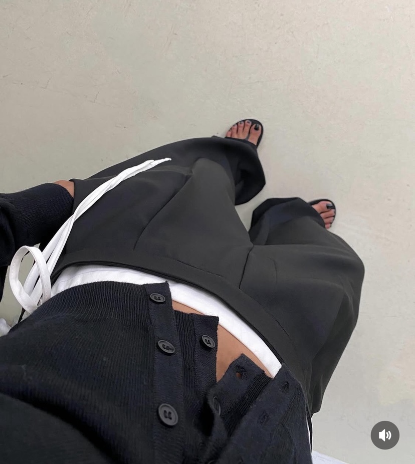 D2/A2韓國直郵㊣女裝新品真品熱賣推薦職業25秋冬休閑休閑褲D2/A2休閑褲