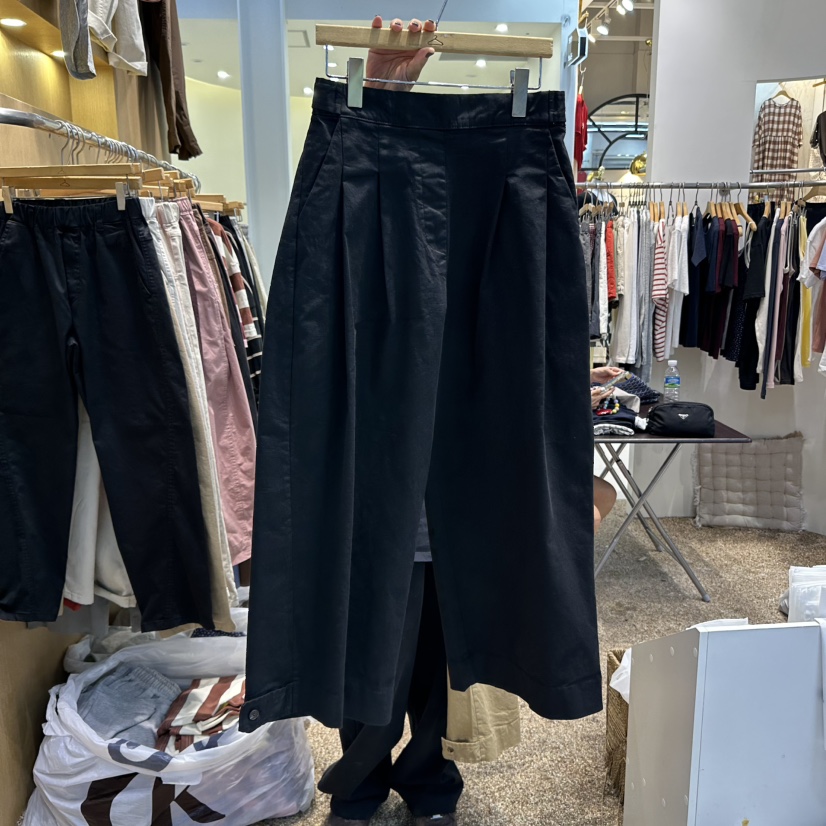 OTGEULY韓國直郵㊣女士新品休閑25秋冬人氣真品時尚職業休閑褲OTGEULY/衣架牌休閑褲圖色2