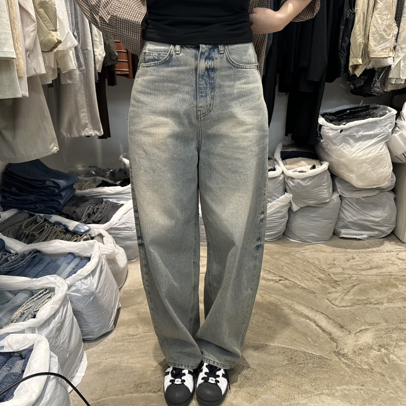 ALMOND PEPE東大門㊣直郵女裝新品人氣職業時尚休閑牛仔褲ALMOND PEPE牛仔褲