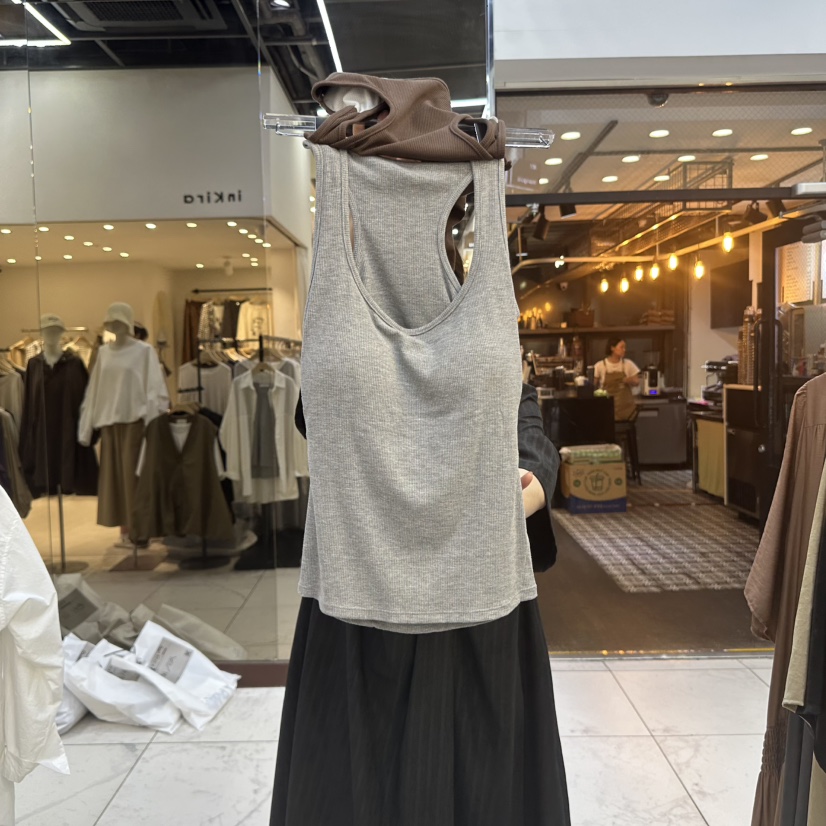 MARIGOLD東大門㊣代購女士新款熱賣職業真品25秋冬吊帶背心MARIGOLD吊帶/背心圖色3