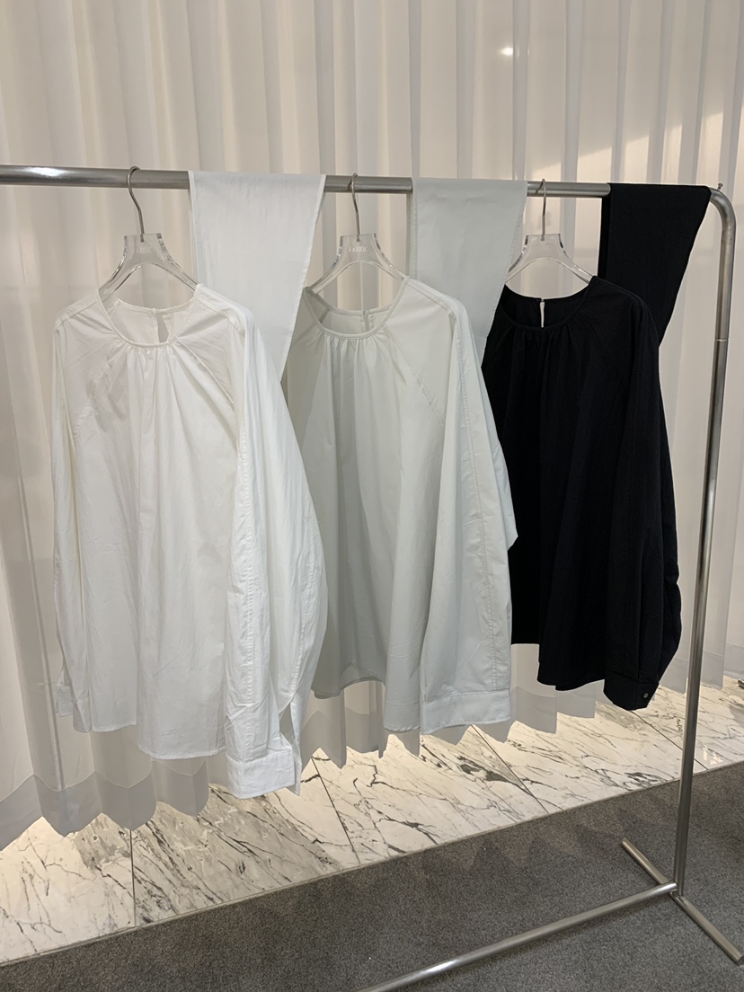 FABRIC東大門㊣實拍女裝新款人氣推薦熱賣襯衫蕾絲衫含腰帶FABRIC襯衫/蕾絲衫圖色2左二色