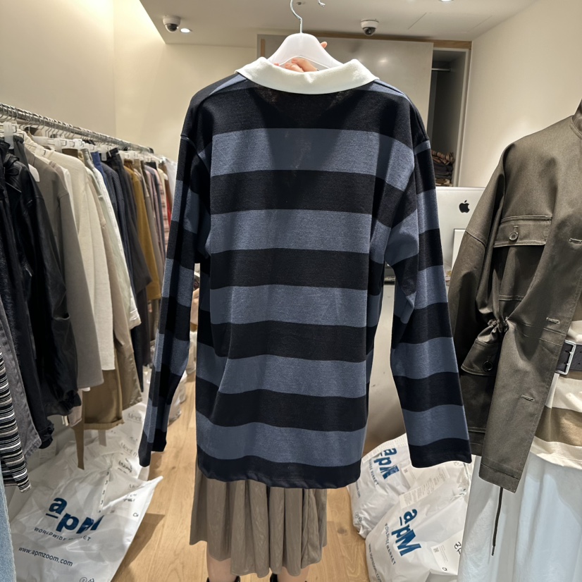 MEET ME東大門㊣代購女士新款時尚休閑真品職業推薦長袖T恤MEET ME長袖T恤