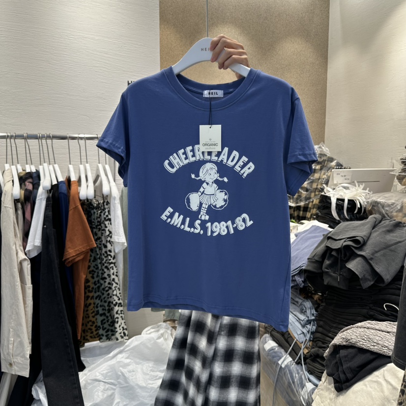 HEIL韓國代購㊣女裝新款職業人氣休閑時尚推薦真品25秋冬T恤HEILT恤圖色1