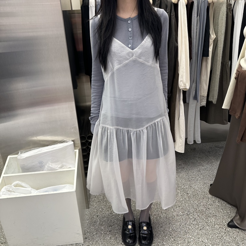 VELVET UNDERGROUND東大門㊣直郵女士新品職業連衣裙不含內搭VELVET UNDERGROUND連衣裙