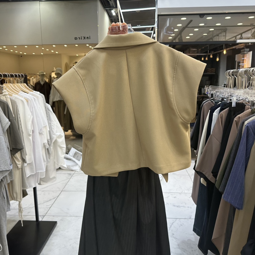 MARIGOLD韓國代購㊣女裝新品時尚熱賣人氣真品休閑25秋冬馬甲MARIGOLD馬甲