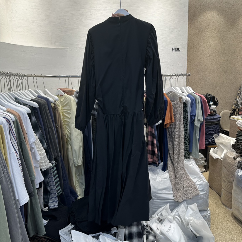 HEIL東大門㊣代購女士新品推薦真品職業25秋冬時尚休閑連衣裙HEIL連衣裙