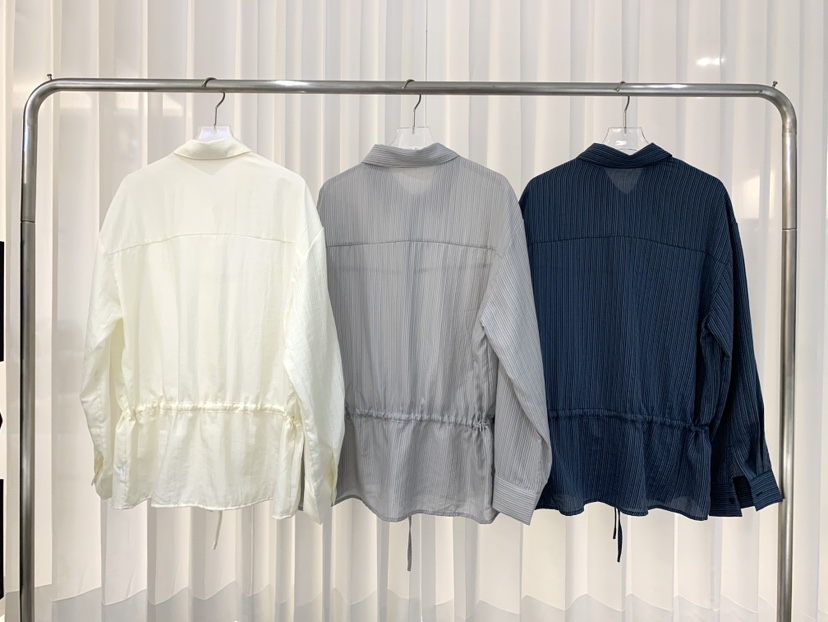 FABRIC韓國代購㊣女裝新款推薦時尚25秋冬職業真品襯衫蕾絲衫FABRIC襯衫/蕾絲衫