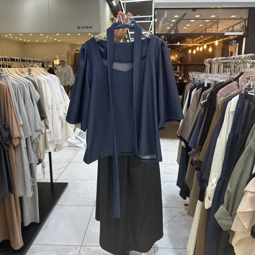MARIGOLD韓國直郵㊣女士新款真品人氣職業熱賣25秋冬襯衫蕾絲衫MARIGOLD襯衫/蕾絲衫圖色1