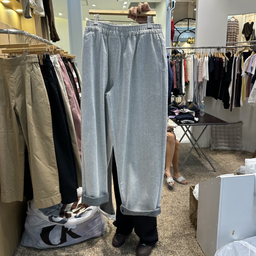 OTGEULY東大門㊣代購女裝新品職業推薦真品休閑時尚熱賣休閑褲OTGEULY/衣架牌休閑褲圖色3