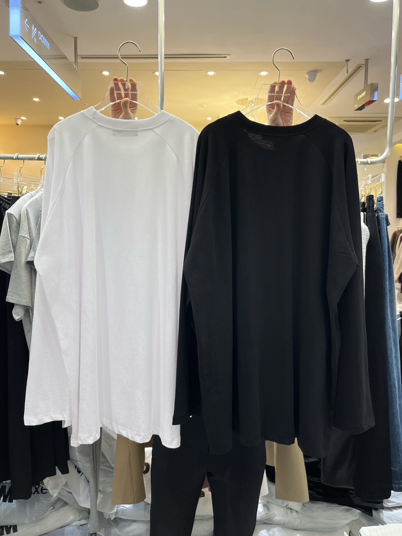 WORK SHOP東大門㊣實拍女士新款熱賣25秋冬真品人氣長袖T恤Work_shop長袖T恤