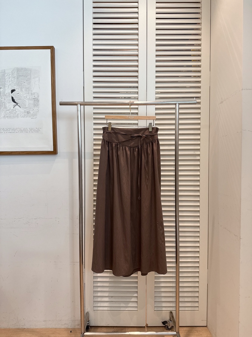 FAVE-L東大門㊣代購女裝新品職業人氣休閑25秋冬熱賣真品長裙FAVE-L長裙圖色3