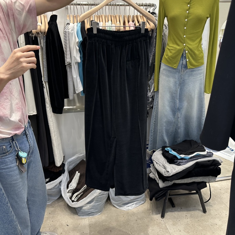 ORRD韓國直郵㊣女裝新品熱賣人氣25秋冬推薦時尚真品長裙絲絨ORRD長裙