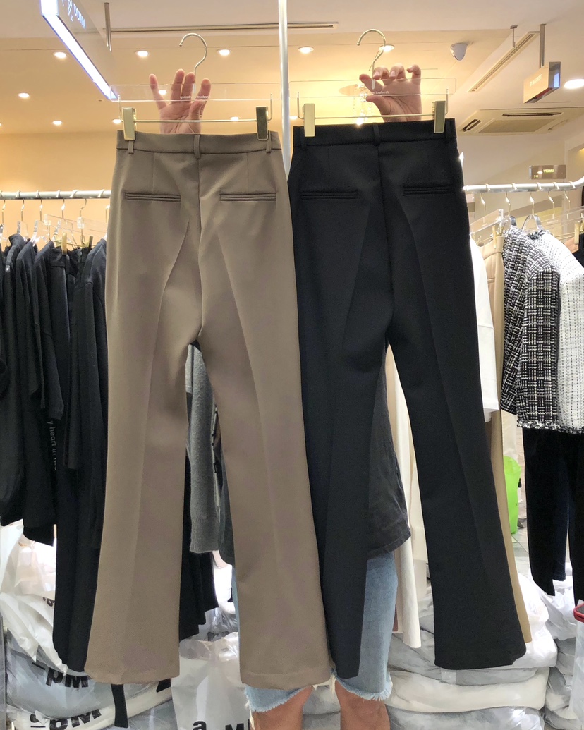 WORK SHOP韓國直郵㊣女裝新款人氣熱賣時尚休閑25秋冬休閑褲Work_shop休閑褲