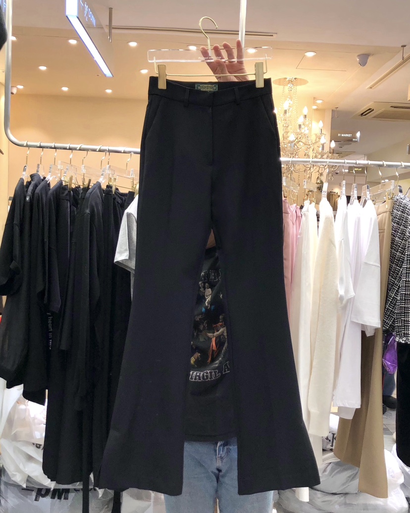 WORK SHOP韓國直郵㊣女裝新款人氣熱賣時尚休閑25秋冬休閑褲Work_shop休閑褲圖色2