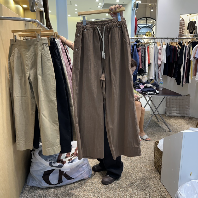 OTGEULY韓國代購㊣女士新款人氣熱賣職業真品25秋冬推薦休閑褲OTGEULY/衣架牌休閑褲圖色1