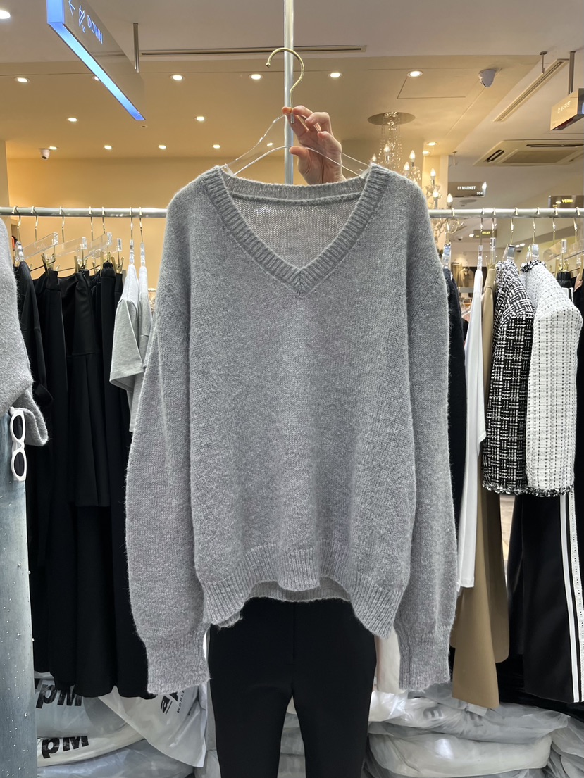 WORK SHOP韓國直郵㊣女士新款真品25秋冬時尚推薦休閑針織衫Work_shop針織衫圖色3